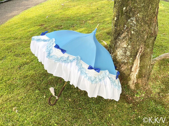 ヴァイオレット・エヴァーガーデン」“あの”日傘で庭園めぐり♪ コラボ 