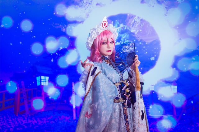 西行寺幽々子／爆弾低気圧あめ（X：@Ame021010）