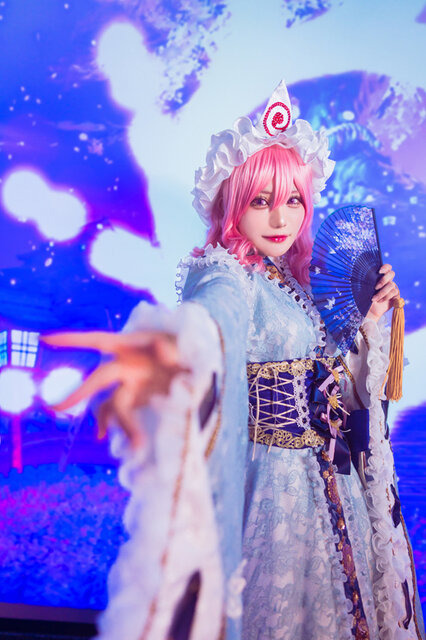 西行寺幽々子／爆弾低気圧あめ（X：@Ame021010）