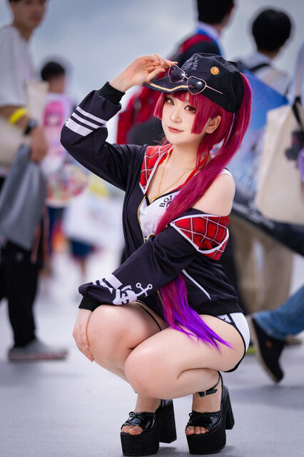 宝鐘マリン【ホロライブ】／Yuki亭（X：@teyi0214）