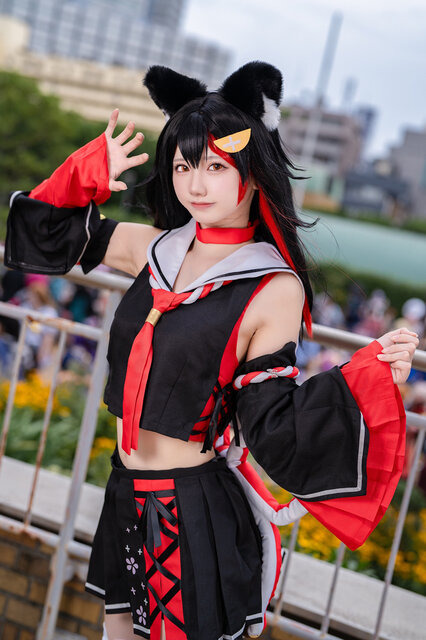 大神ミオ「ホロライブ」／モカ（@mmm_53_）