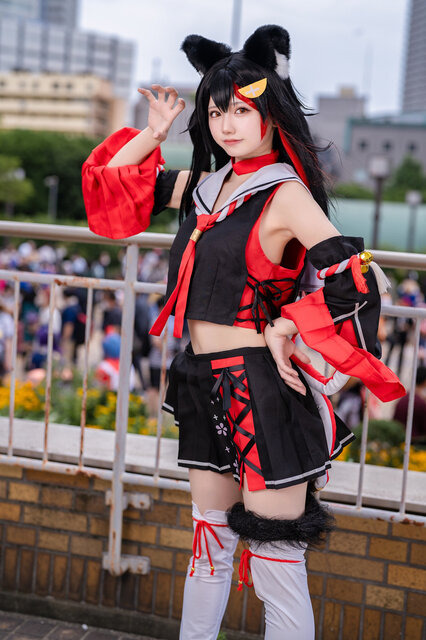 大神ミオ「ホロライブ」／モカ（@mmm_53_）