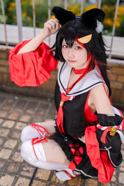 大神ミオ「ホロライブ」／モカ（@mmm_53_）