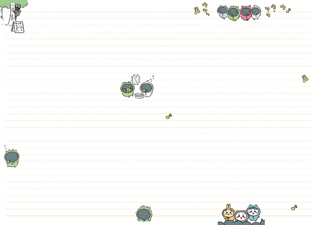 ちいかわ 2024 Diary & schedule