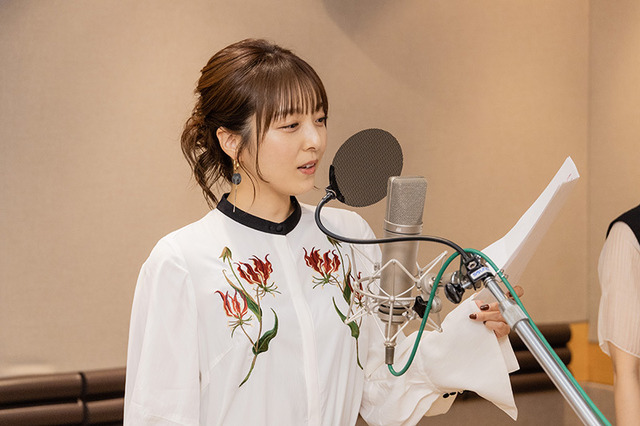 映画『大室家』アフレコ写真（C）なもり・一迅社／「大室家」製作委員会