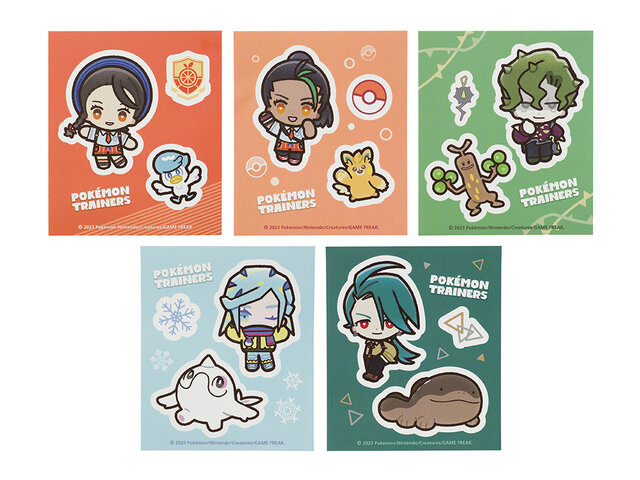 チリ、アオキ、ナンジャモら10組の『ポケモンSV』トレーナー集結！新登場「POKÉMON TRAINERS ～パルデア編～」で相棒と仲良くグッズ化