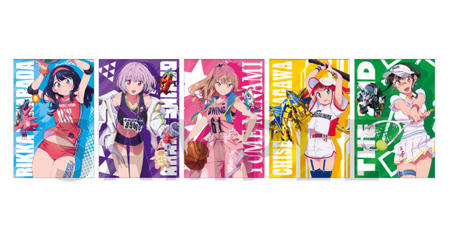 「グリッドマン ユニバース ゲマくじ」購入特典　ポストカード（5種）（C）円谷プロ （C）2023 TRIGGER・雨宮哲／「劇場版グリッドマンユニバース」製作委員会