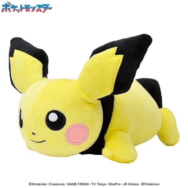 『ポケモン』かわいらしい寝そべり姿に癒される！ピチュー、カビゴン、ヤドンなど「もふもふ★うでまくら」全6商品が再販予約受付中