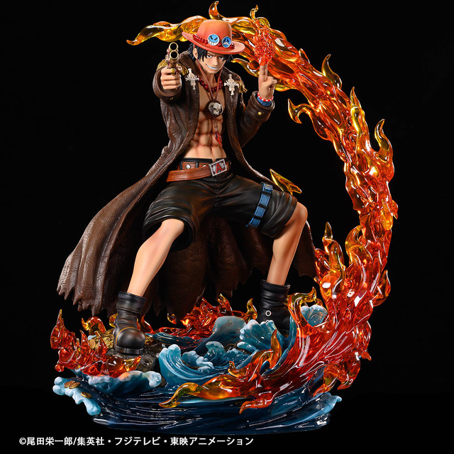 ONE PIECE 海外製ガレージキット エース 炎帝 フィギュア - フィギュア