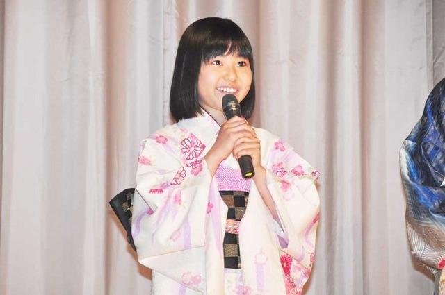 清水詩音／『百日紅』公開初日舞台挨拶