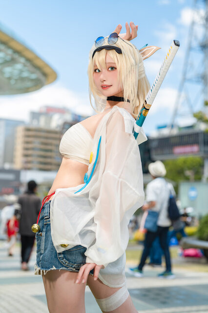 風真いろは「ホロライブ」／天然水（@tennensui_cos）