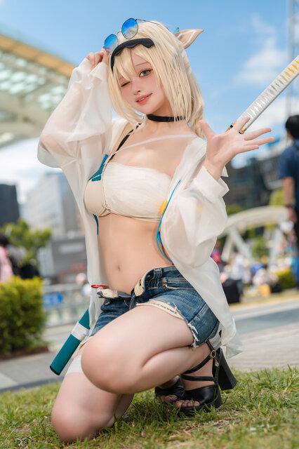 風真いろは「ホロライブ」／天然水（@tennensui_cos）