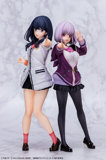 最新技術で復活する“リバイバル太もも”―『SSSS.GRIDMAN』宝多六花、新条アカネの人気フィギュアが“パワーアップ”して新発売