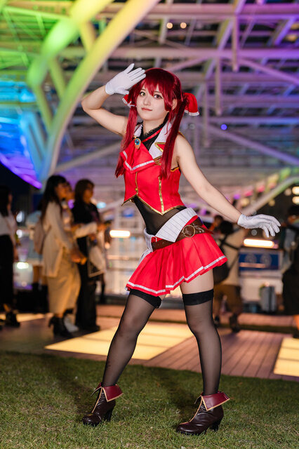 宝鐘マリン「ホロライブ」／夜月（@morisukei89）