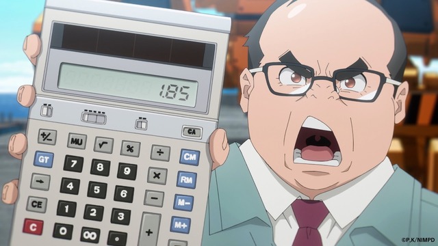 TVアニメ『ブルバスター』PV場面カット（C）P.I.C.S.・KADOKAWA刊／波⽌⼯業動画制作部