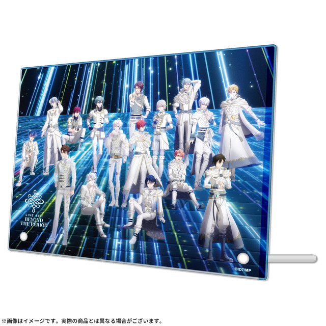 『劇場版アイドリッシュセブン LIVE 4bit BEYOND THE PERiOD』ナナイロストア限定Blu-ray BOX アクリルパネル（C）BNOI/劇場版アイナナ製作委員会