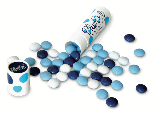 「ひろがるスカイ！プリキュア コラボイベント in スカイガーデン」タワーショップ特別プレゼント　ブルーダルチョコレート（C）ABC-A・東映アニメーション