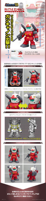 SDガンダム「RX-78-2 ガンダム」と「RX-77-2 ガンキャノン」がビッグサイズに！ソフビフィギュアが本日4日11時より予約受付開始