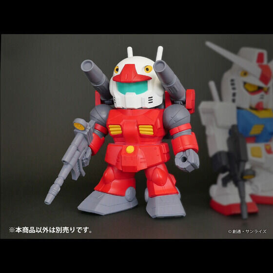 SDガンダム「RX-78-2 ガンダム」と「RX-77-2 ガンキャノン」がビッグサイズに！ソフビフィギュアが本日4日11時より予約受付開始