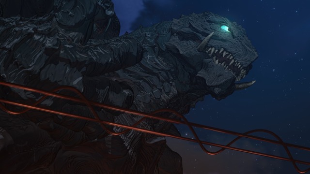 『GAMERA -Rebirth-（ガメラ リバース）』第一話「東京上空」先行カット（C）2023 KADOKAWA/ GAMERA Rebirth Production committee