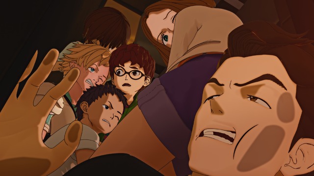 『GAMERA -Rebirth-（ガメラ リバース）』第二話「地下水道」先行カット（C）2023 KADOKAWA/ GAMERA Rebirth Production committee