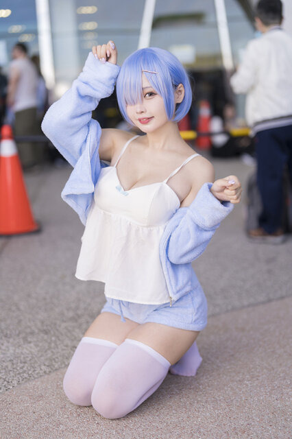 レム（猫耳フードver.）『Re:ゼロから始める異世界生活』／小咪miyu（Instagram：kotori_0214）