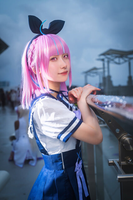 湊あくあ「ホロライブ」／てう（@0ix_xi00）