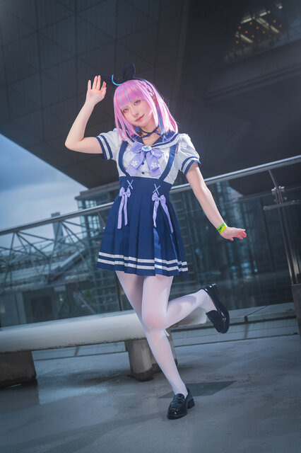 湊あくあ「ホロライブ」／てう（@0ix_xi00）