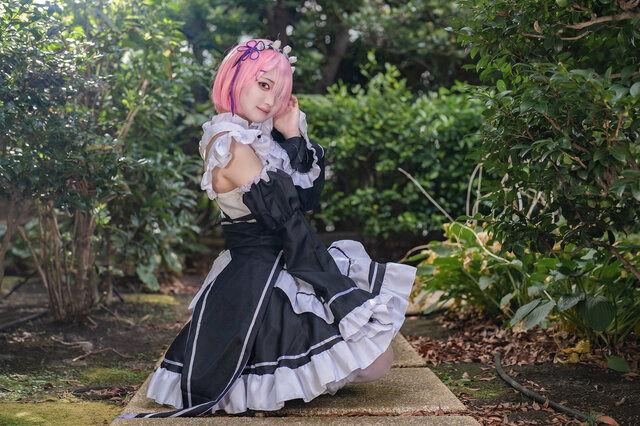 ラム「Re:ゼロから始める異世界生活」／みら（@tehslu__cos_xxx）