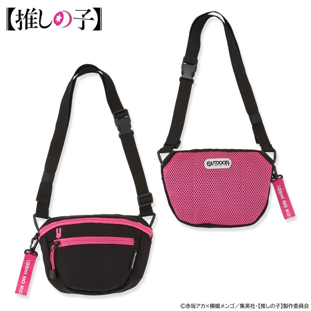 「【推しの子】OUTDOOR　PRODUCTSコラボレーション　サコッシュ」9,900円（税込／送料・手数料別途）（C）赤坂アカ×横槍メンゴ／集英社・【推しの子】製作委員会