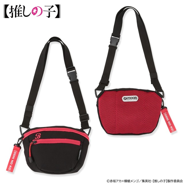 「【推しの子】OUTDOOR　PRODUCTSコラボレーション　サコッシュ」9,900円（税込／送料・手数料別途）（C）赤坂アカ×横槍メンゴ／集英社・【推しの子】製作委員会
