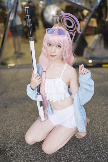 ホシノ（水着ver.）『ブルーアーカイブ』／Yuri Amamiya（Instagram：）w_ushiyuri