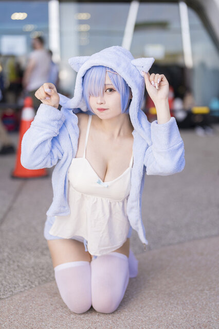 レム（キャットパーカーver.）『Re:ゼロから始める異世界生活』／小咪miyusa（Instagram：kotori_0214）