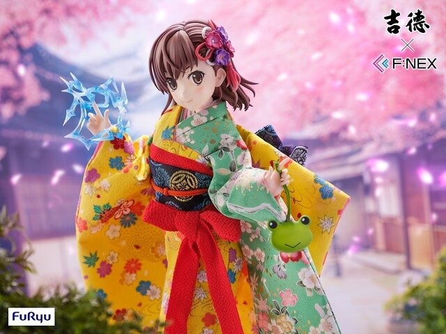 お値段、約18万円！アニメ「とある科学の超電磁砲Ｔ」より、着物を纏った「御坂美琴」の日本人形フィギュアが艶やかで美しい