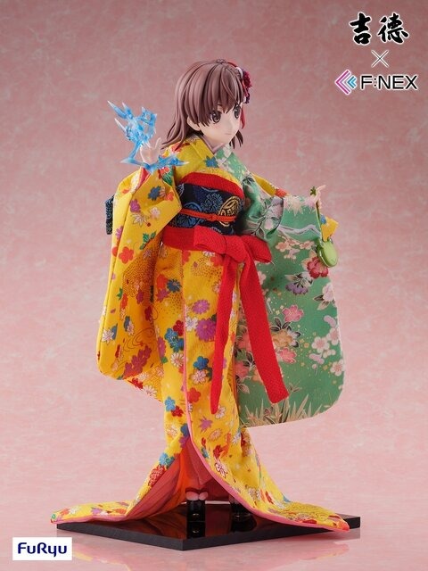 お値段、約18万円！アニメ「とある科学の超電磁砲Ｔ」より、着物を纏った「御坂美琴」の日本人形フィギュアが艶やかで美しい