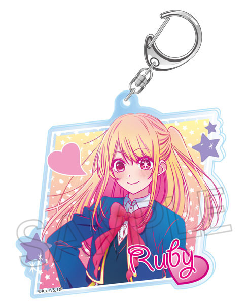 「【推しの子】 ビビッドライン アクリルキーホルダー」880円（税込）（C）赤坂アカ×横槍メンゴ／集英社・【推しの子】製作委員会