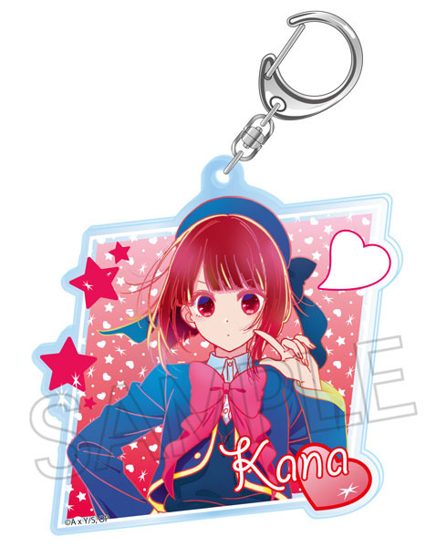 「【推しの子】 ビビッドライン アクリルキーホルダー」880円（税込）（C）赤坂アカ×横槍メンゴ／集英社・【推しの子】製作委員会