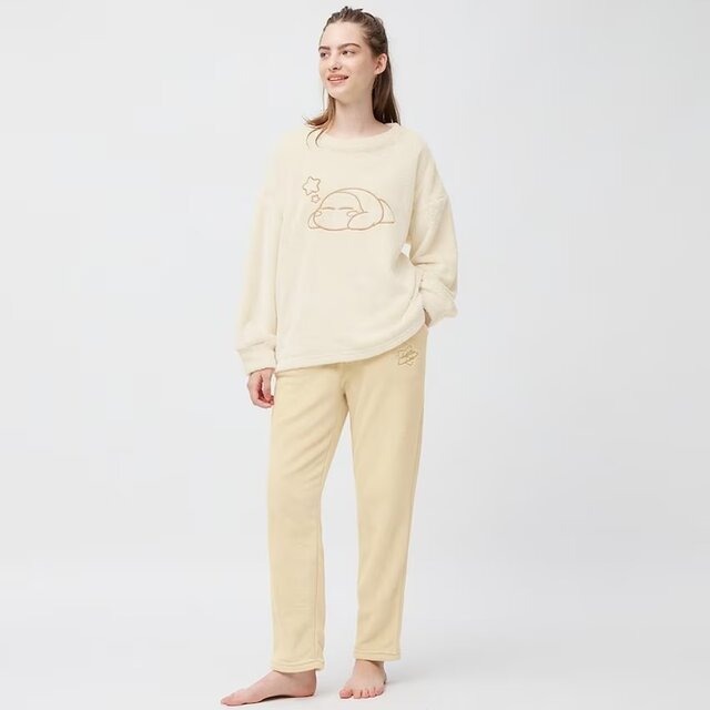 「GU」×『星のカービィ』コラボ商品がどれもかわいい！“すいこみ”アクションデザインのジャケットや、カービィになれるキッズ用パーカなど