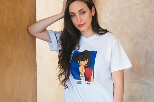 「SAINT SEIYA ATHENA TEE」7,480円（税込）（C）Masami Kurumada, Toei Animation