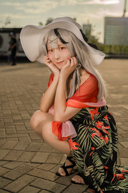 沙花叉クロヱ「ホロライブ」／泡沫いろは（@irohautkt_cos）