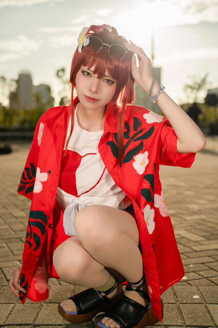 宝鐘マリン「ホロライブ」／あおと（@tr28mk）