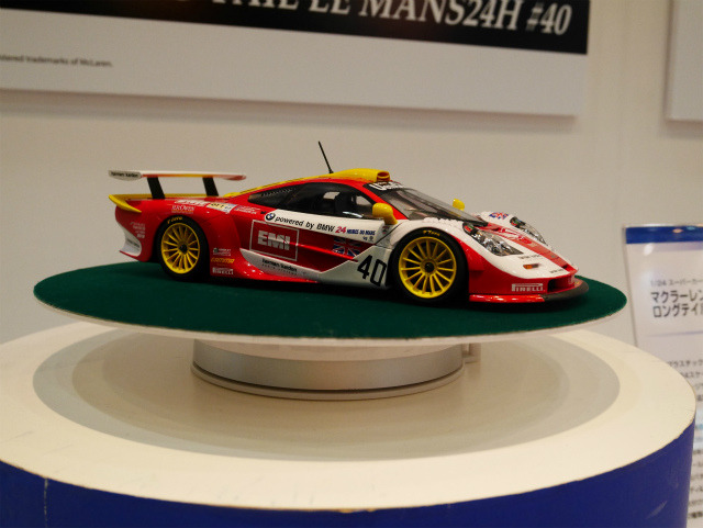 マクラーレンF1.こちらはデカルが新しくなった。