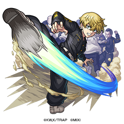 「モンスト×東京リベンジャーズ」イメージ（C）和久井健・講談社／アニメ「東京リベンジャーズ」製作委員会