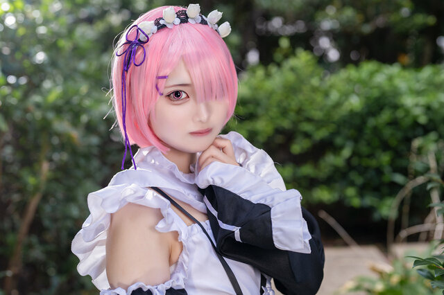 ラム「Re:ゼロから始める異世界生活」／みら（@tehslu__cos_xxx）