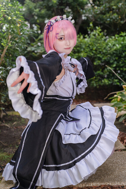 ラム「Re:ゼロから始める異世界生活」／みら（@tehslu__cos_xxx）