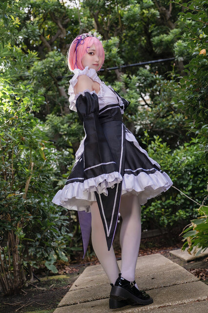 ラム「Re:ゼロから始める異世界生活」／みら（@tehslu__cos_xxx）