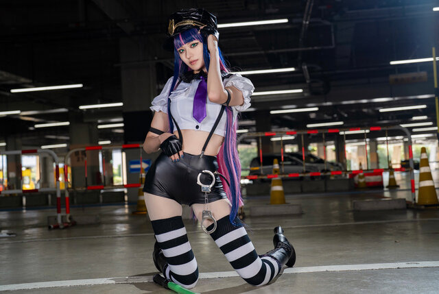 ストッキング「パンティ&ストッキングwithガーターベルト」／寝る子（@neruko_kanade_）