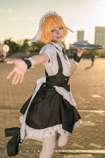 シャロ「ご注文はうさぎですか?」／月海つくね（@XaiabP）