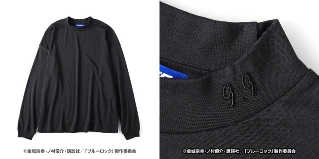 「ブルーロック × ライトオン」BLモックネックロンTI（C）金城宗幸・ノ村優介・講談社／「ブルーロック」製作委員会