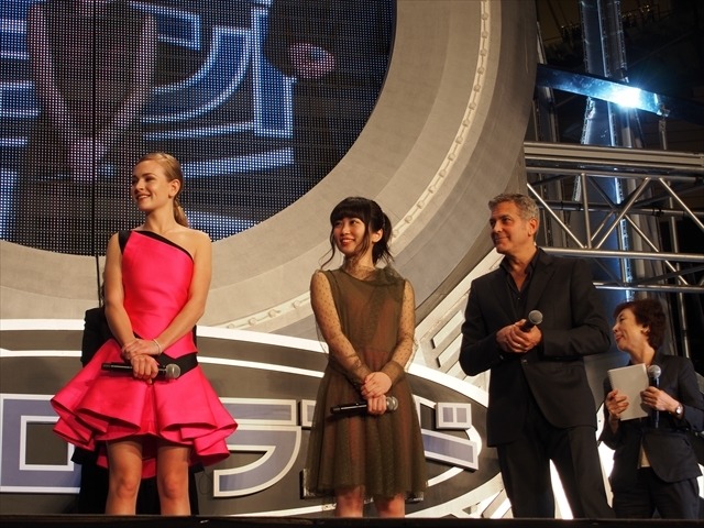 映画「トゥモローランド」ジャパンプレミア　ジョージ・クルーニーは8年ぶりの来日